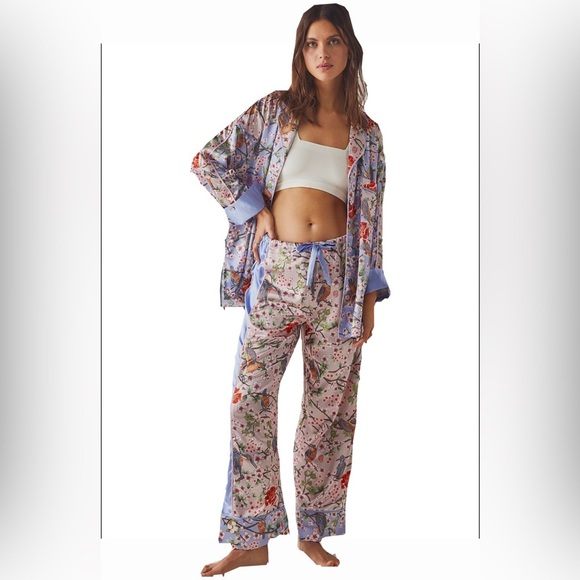 Free People x HAHt Eco PJ Set NWT - Picture 1 of 4